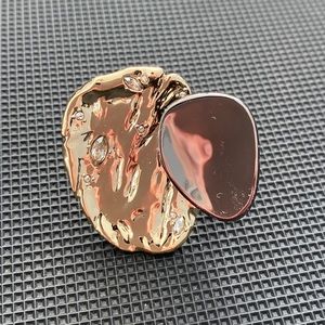 Alexis Bittar Hammered Cocktail Ring